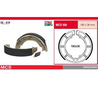Jeu de chaussures de frein TRW MCS959 pour Suzuki M 0.8 2005-2005