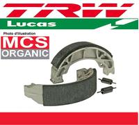 2 Machoires de frein Arrière Organic TRW Lucas MCS969 130 x 28 mm Yamaha