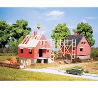 2 Maisons En Construction HO/OO Échelle Auhagen 12215