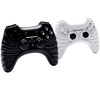 2 manettes 'T-Wireless' noire et blanche pour PC/PS3