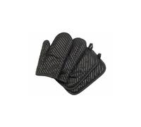 Rosenstein & Söhne 2 maniques antidérapantes en silicone et 2 dessous de plat