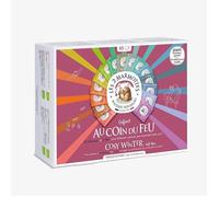 2 Marmottes - Au Coin du Feu 90 Sachets - 12 Herbal teas and 3 Teas - Cocooning, unconditional Au Co COFFRET CADEAU BIEN-ETRE A TEL