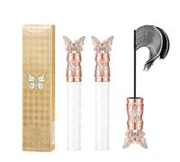 2 mascaras Filterseed, recourbant, waterproof, résistant à la transpiration, allongeant, sans bavures, pour des cils spectaculaires longue durée