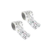 2 masking tapes larges à colorier 4,6 cm x 5 m - Dinosaures