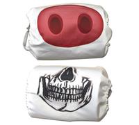 2 masques fantaisie Tête de mort et Cochon Générique