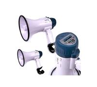 2 Mégaphones pour manifestations, événement LTC MEGA20W batteries rechargeable