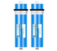 2 membranes d'osmose inverse 75-800 GPD, Élément rechange filtre à membrane d'osmose inverse, pour système filtration d'eau potable osmose inverse sous évier(3013-800G)