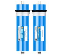 2 membranes d'osmose inverse 75-800 GPD, Élément rechange filtre à membrane d'osmose inverse, pour système filtration d'eau potable osmose inverse sous évier(3013-600G)