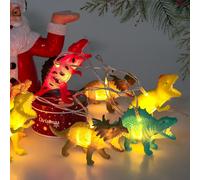 2 mètres 10 LED Fairy Lights Dinosaur - Cordon lampe décorative légère Party Fun Night Décoration chambre d'enfant