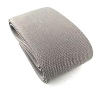 2 mètres 100mm de large pour coudre des pantalons ceinture sangle élastique robe élargie jupe ceinture sergé bande élastique bricolage vêtements accessoires de couture,Gris clair,100mm