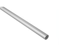 2 Mètres Alu Anodisé BAR Tube Rond Tuyau Différentes Tailles, B40-B45, Couleur: Argent, Dimensions:B43 - Ø 12 X 1 MM