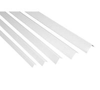2 mètres | Baguette d'angle | PVC | Plastique | Effector | 20x10mm | F20