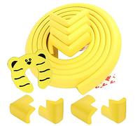 2 mètres bord Protector et 8 coin mousse protectrice et porte Set Stopper - Babyproofing Votre maison, Premium Protector Pour protéger les enfants, Jaune