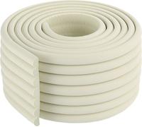 2 mètres de W-forme multifonctionnelle Ultra Wide Edge Guard Élargi épaississement Crash Bar Bande de pare-chocs enfants, Blanc