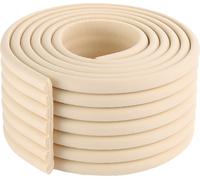 2 mètres de W-forme multifonctionnelle Ultra Wide Edge Guard élargi épaississement Crash Bar bandes de pare-chocs enfants, crème