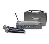 2 MICRO A MAIN SANS FIL + DOUBLE RECEPTEUR BANDE 800 MZH UHF