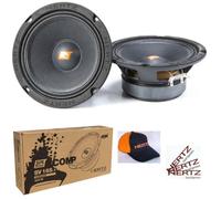 2 MIDRANGE HERTZ SPL SHOW SV165.1 SV 165.1 16 5 cm 6 5"" 200 watt rms 400 watt max 4 ohm 97 db + capuchon + 3 autocollants la paire