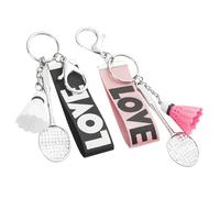 2 Mini Pendentifs De Badminton, Pendentifs Intéressants, Pendentifs De Style Créatif, Pendentifs D'Éléments Sportifs, Pendentifs Décoratifs