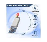 2 Modules UWB650 UART de Positionnement Intérieur Haute Précision avec Cryptage AES128 et Solution D'Étiquette D'Ancrage