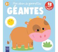 2+ - Mon album de gommettes géantes - Collectif - Yoyo Books - broché - Livre-jeu