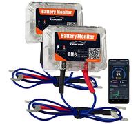 2 moniteurs de batterie auto connectés pour batteries 12 V [Lescars]