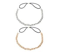 2 Morceaux De Bandeau À Chaîne Creuse, Coiffe Rétro, Bandeau De Mariée Élé, Accessoires De Coiffure De Mariage, Accessoires De Décoration De Banquet.