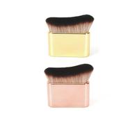 2 Morceaux De Brosse À Maquille Douce, Outils De Beauté, Outils D'Application Cosmétique, Adaptés À Un Écran Solaire, À La Lotion Pour Le Corps, À L'Amorce Liquide.