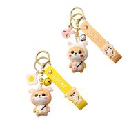 2 Morceaux De Couverture De Poupée, Mignon Et Exquis, Pendentif De Sac Créatif, Accessoires Clés Multifonctionnels Et Petits Cadeaux De Dessins Animés Amusants.