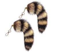 2 Morceaux De Pendentifs À Queue en Peluche, Pendentifs Créatifs Et Intéressants, Accessoires d'emballage Et Cadeaux pour Femmes.