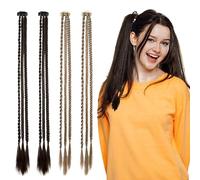 2 Morceaux De Perruques Pour Femmes, Tresses De Perruques, Accessoires De Design De Coiffure, Perruques Simples Et Polyvalentes, Perruques À La Mode Et Personnalisées.