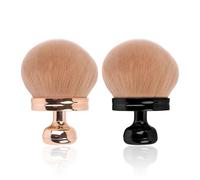 2 Morceaux De Pinceau De Contour, Pinceau De Marque Portable, Brosse À Matelle Douce, Outils De Beauté, Adapté Au Réglage Et À La Fondation De La Marque Et Au Fond.