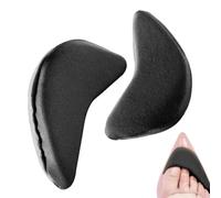 2 morceaux de rembourrage pour chaussures trop grandes (6,5x3,5 cm) | Mousse de remplissage souple aux orteils et compensation de taille | Rembourrage lavable pour talons hauts et baskets