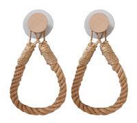 2 Morceaux De Support De Papier Toilette En Corde De Chanvre, Support De Papier De Toilette Créatif, Fournitures Domestiques, Accessoires De Toilettes, Porte-Rangement En Papier Toilette.