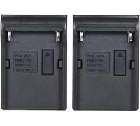 2 Morceaux Np-F970 Plaque Batterie Pour Neweer Dual/Quatre Canaux Chargeur Pour Sony Np-F550 F750 Np-F950 Np De Np-Fm50 Np-Fm500H Np-Qm71[Z99]