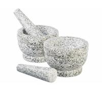 2 mortiers en granit véritable Rosenstein & Söhne