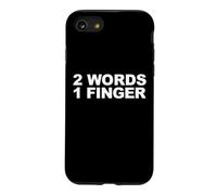 2 Mots, 1 Doigt Coque pour iPhone SE (2020) / 7/8