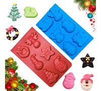 2 Moule à pâtisserie pour Père Noël Vendos85