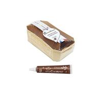 2 Moules À Cake En Bois 21 Cm + Stylo Chocolat