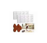 : 2 moules à chocolat ''6 petits oeufs de Pâques''