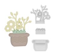 2. Moules en silicone pour vases de fleurs pour figurines festives, décoration faite à la main et fournitures d'artisanat de fête. Moules en silicone pour arrangements floraux