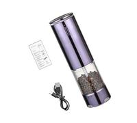 2. Moulin à poivre et sel électrique à double lame ABS One-Touch avec design à faible bruit pour le contrôle des saveurs Moulin à poivre ergonomique