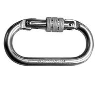 2 mousquetons EN 362 15Kn pour harnais d'automne et sports en plein air. 022307001001