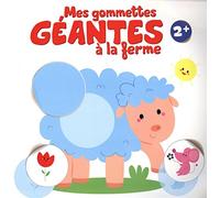 2+ mouton mes gommettes géantes à la ferme