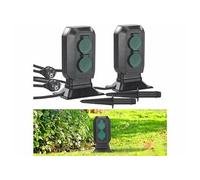 Royal Gardineer 2 multiprises de jardin avec 4 prises résistantes aux intempéries IP44