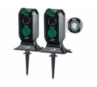 2 multiprises d'extérieur 2 prises avec programmateur Royal Gardineer