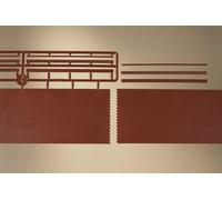 2 Murs En Brique Avec Pièces De Détail TT Gauge Auhagen 43658