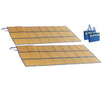 2 nattes de plage pliables - 180 x 90 cm Pearl Beach