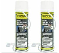 2 NETTOYANT FAP FILTRE A PARTICULES DIESEL ET VANNE EGR ECHAPPEMENT 500ml BOMBES