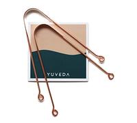 ★ 2 nettoyeurs de langue Ayurvédiens en 100% cuivre au design élégant ★ Finitions de haute qualité, favorise l'hygiène bucco-dentaire, pour éliminer les odeurs de bouche