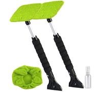 2 nettoyeurs télescopiques pour pare-brise avec grattoir [Pearl]